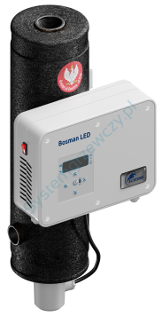 Elterm Bosman LED 3kW 230/400V Zaawansowany dogrzewacz układu c.o. 234003